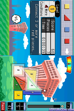 Tsumiki: Block Drop Mania screenshot 3 for Nintendo DS
